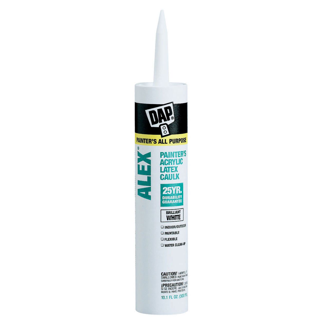 UPC 070798180659 Dap ALEX Painters Caulk, White 10.1 fl. oz. DAP