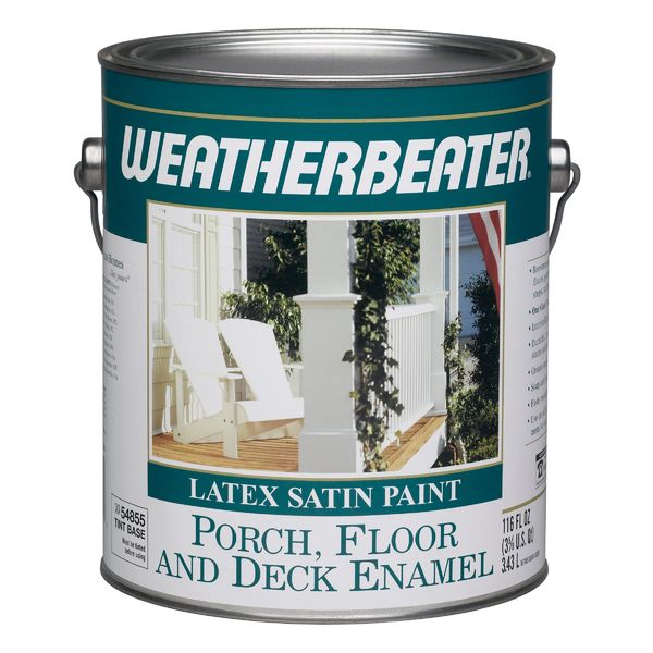 Weatherbeater 00005485516 Latex Satin Porch, Floor