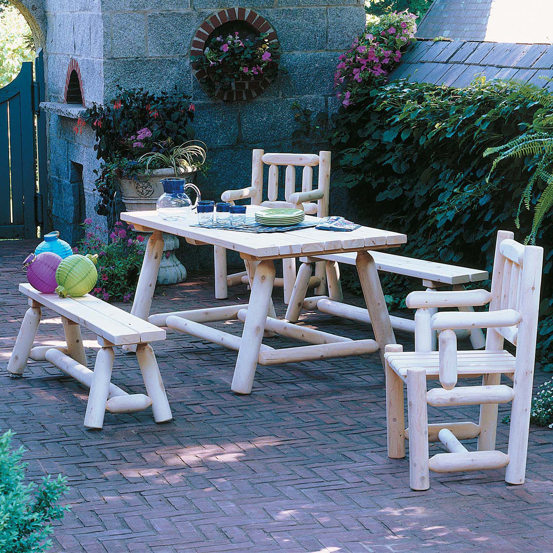 Cedar Looks 5 1/2' Straight Patio Bench - 1 Per Box at Kmart.com