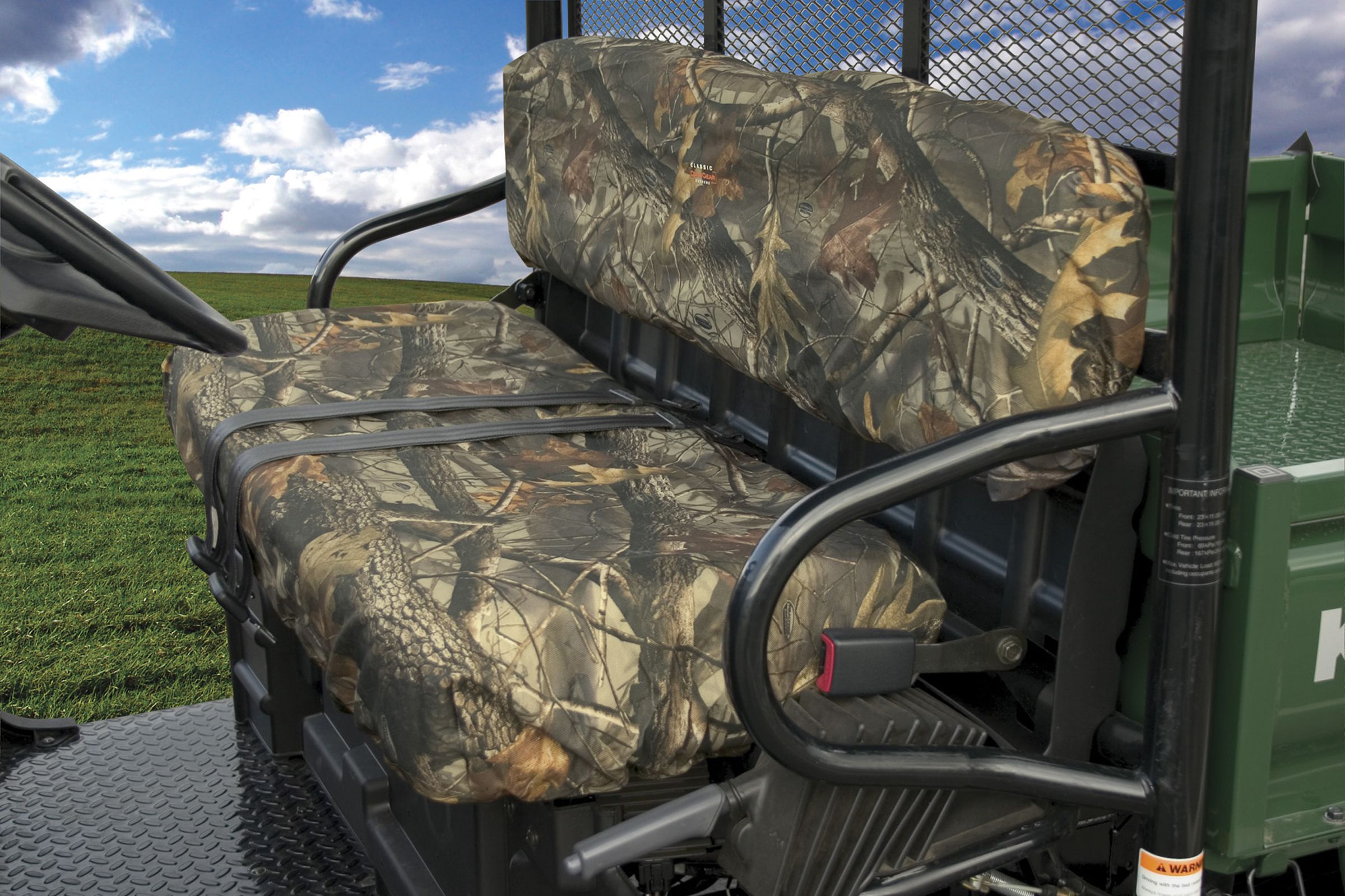 QuadGear ATV/UTV Bench Seat Covers - Polaris / Camo at Sears.com