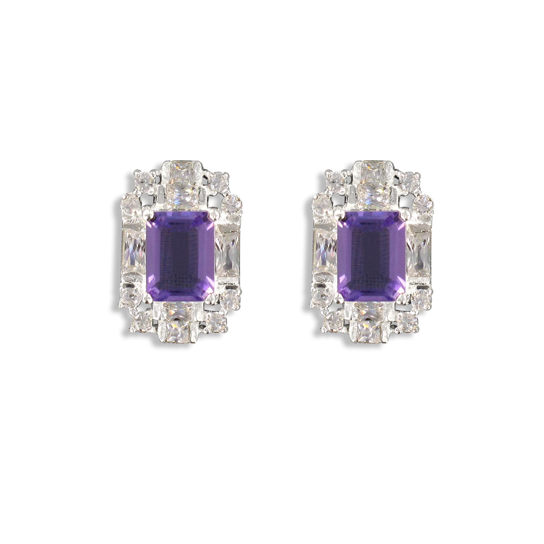 Sterling Silver Amethyst Earrings at Kmart.com