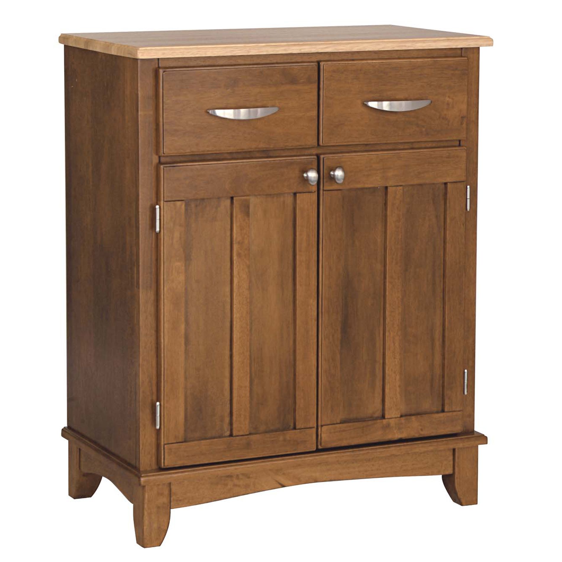 Home Styles 35-1/2"H x 29-1/4"W x 15-7/8"D Buffet with Solid Wood Top - Cottage Oak Finish at Kmart.com