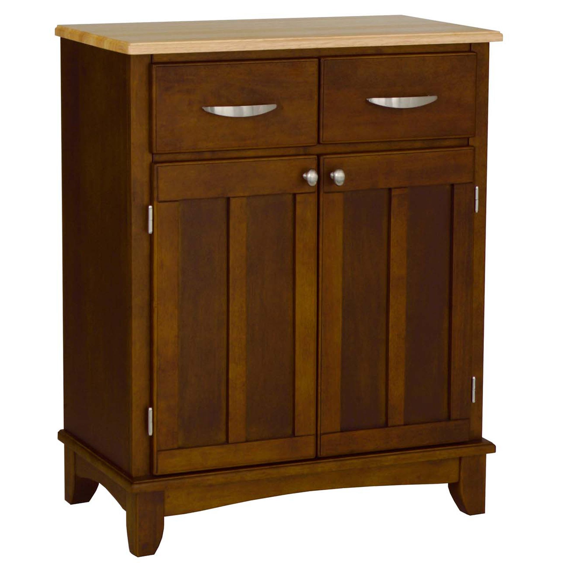 Home Styles 35-1/2"H x 29-1/4"W x 15-7/8"D Buffet with Solid Wood Top - Cherry Finish at Kmart.com