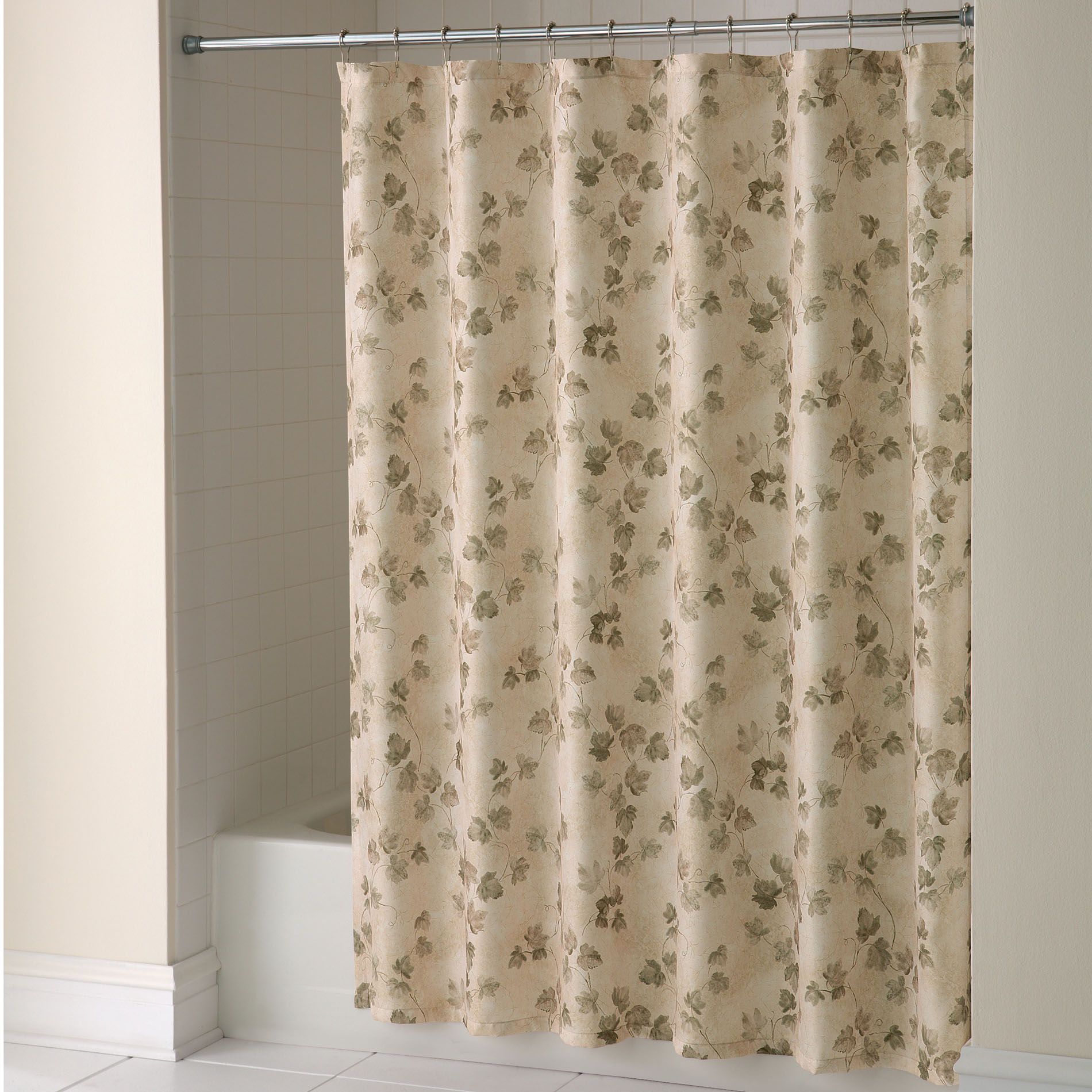 Essential Home Shower Curtain Classic Ivy Fabric Home