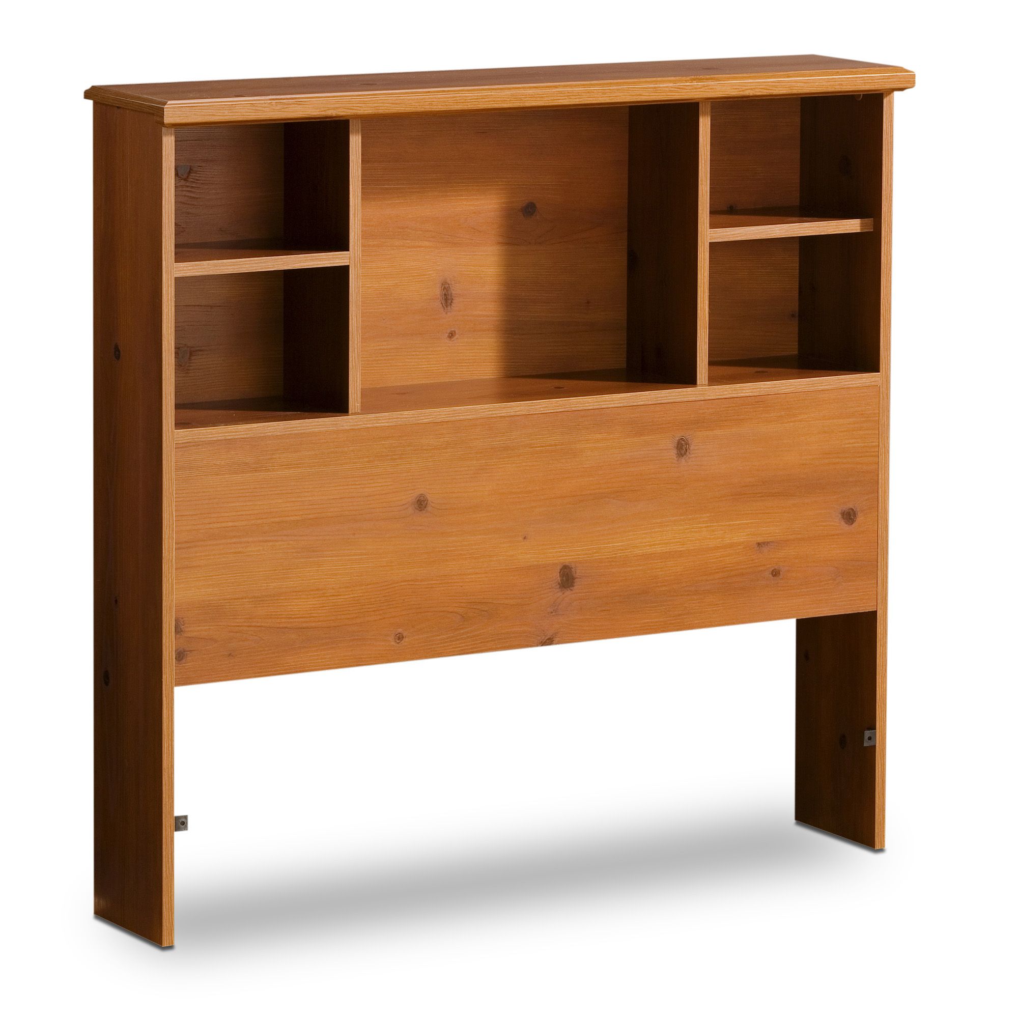 South Shore Sand Castle Twin Bookcase Headboard - Sunny Pine at mygofer.com