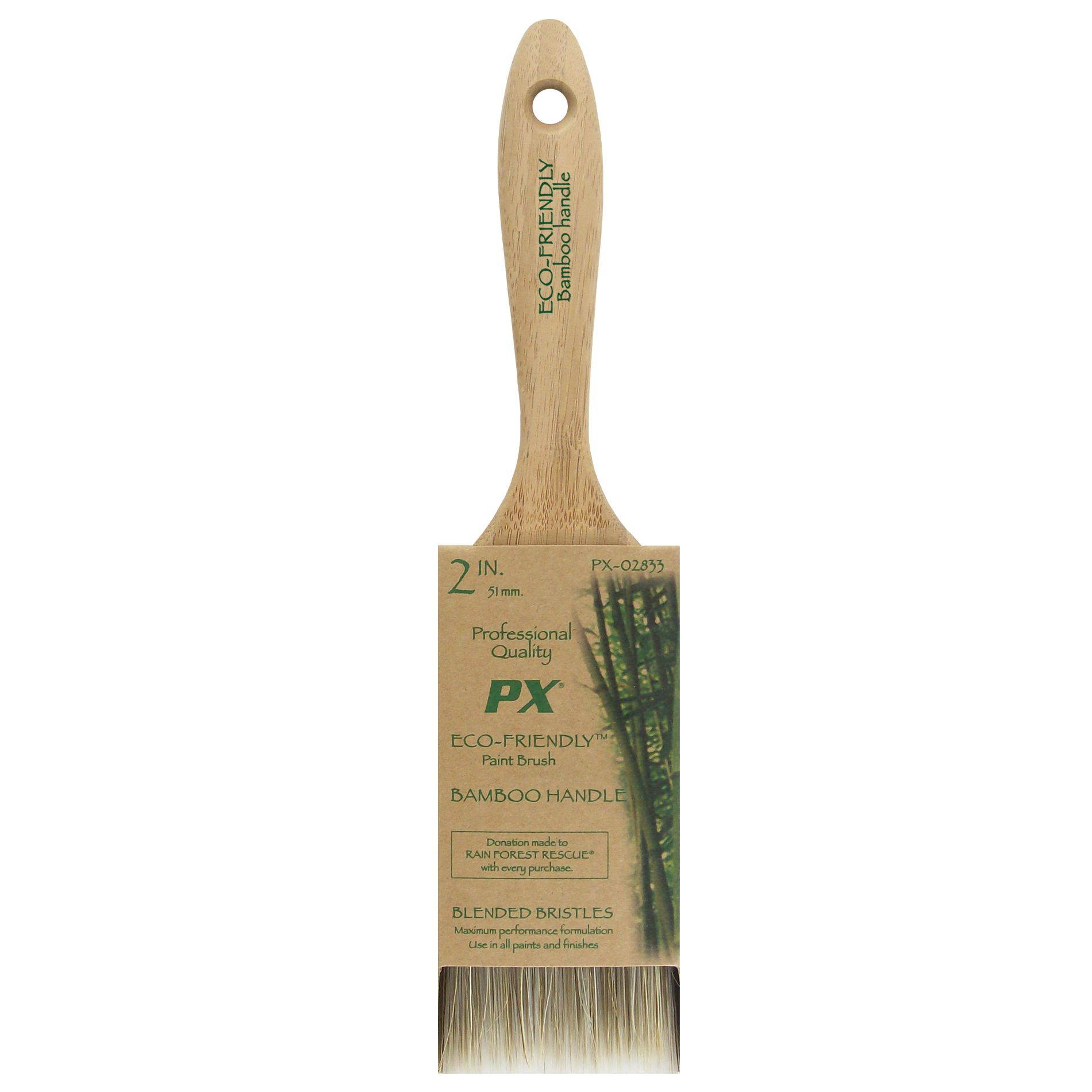 PX 2" Eco Friendly Beavertail Varnish Paint Brush at Kmart.com