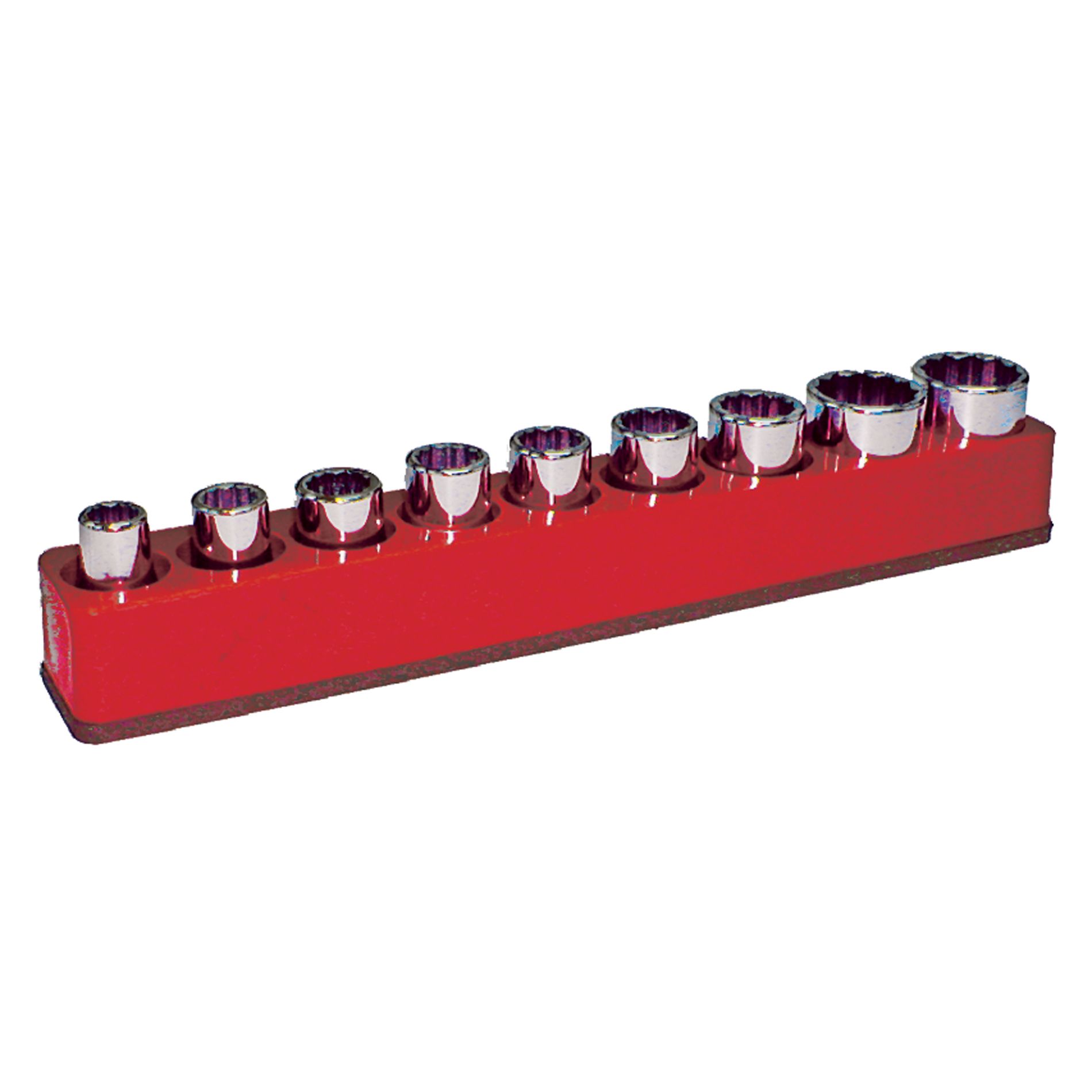 Mechanics Time Savers 9-Hole 1/2 dr. Magna Caddy - Red