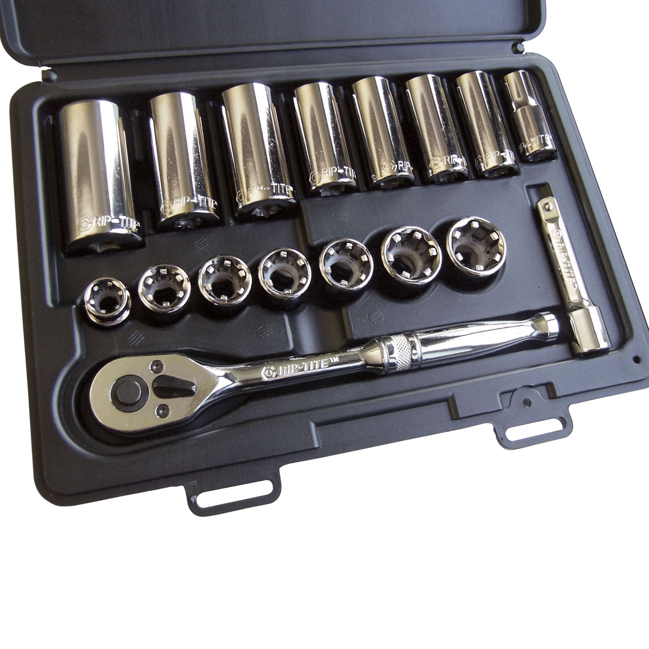 Grip Tite 7 pc. Super Sockets Rounded Bolt Remover, SAE Tools