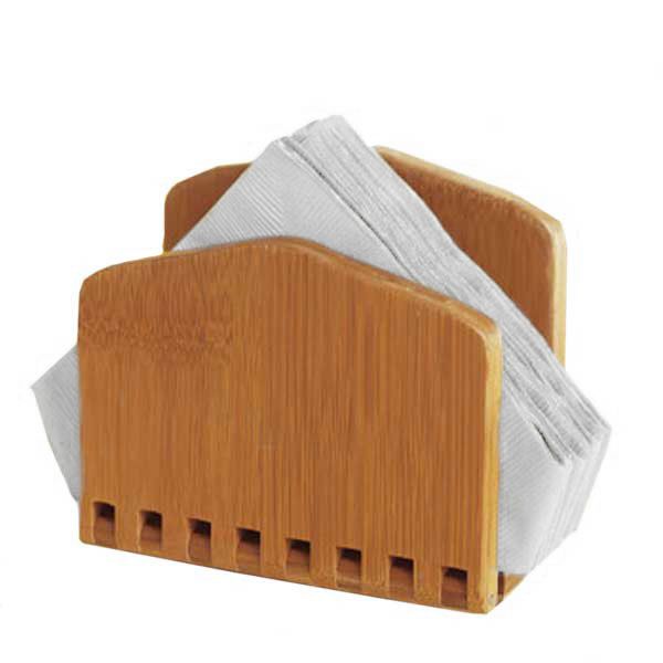 Lipper International Napkin Holder, Bamboo Adjustable