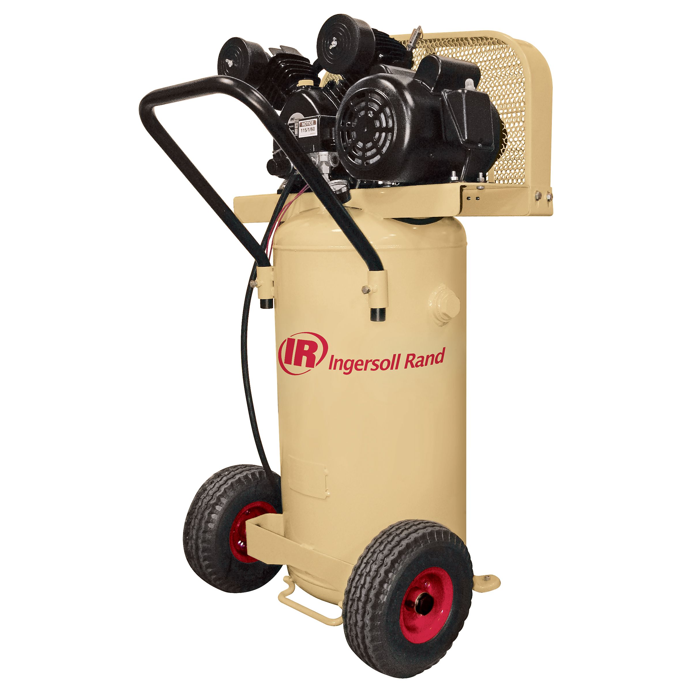 Ingersoll Rand 20 Gallon Air Compressor, Vertical Tank, 2 HP