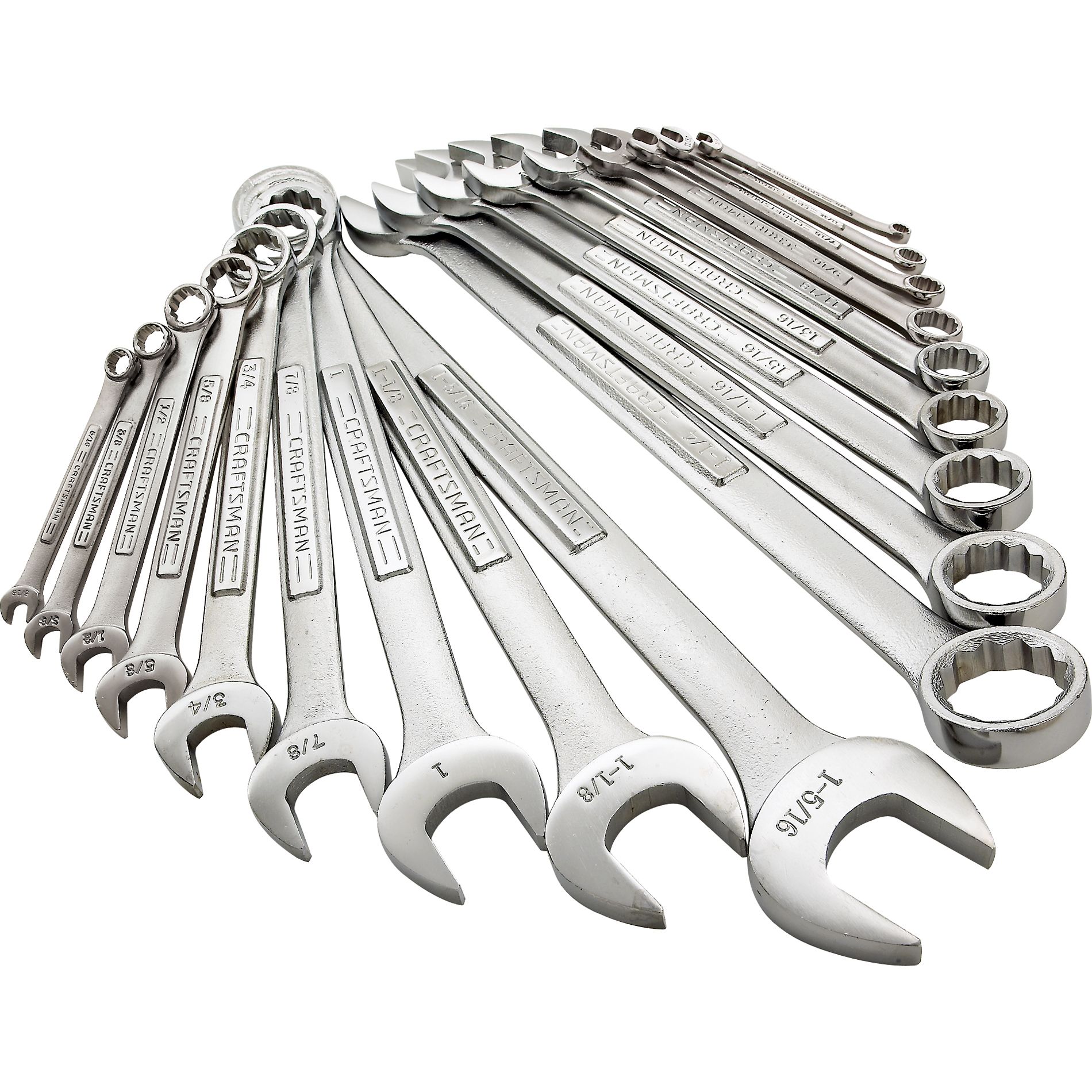 Craftsman 18 pc. Combination Inch Wrench Set | Shop Your Way: Online