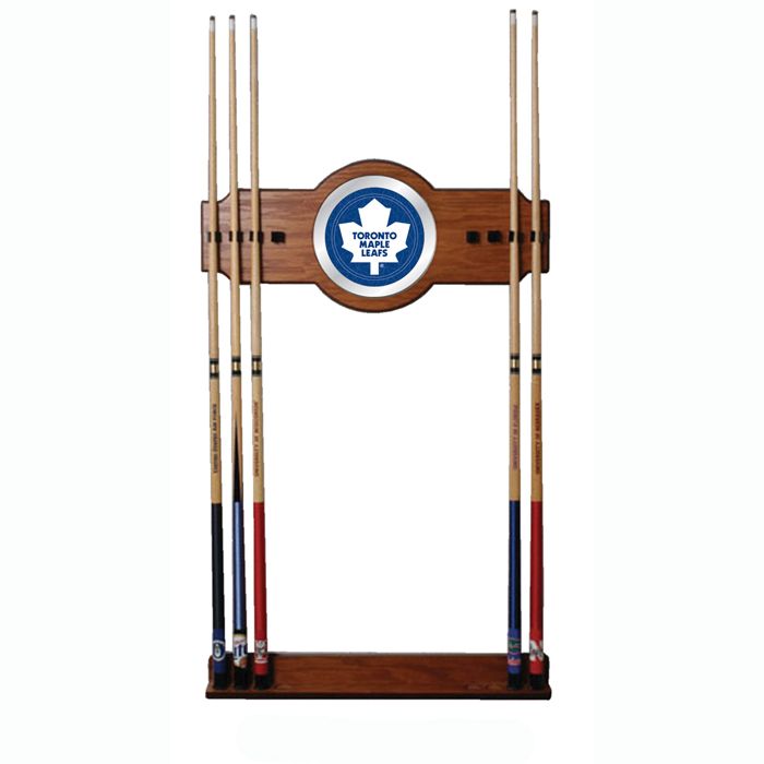 Trademark NHL Toronto Maple Leafs 2 piece Wood and Mirror Wall Cue Rack at Kmart.com