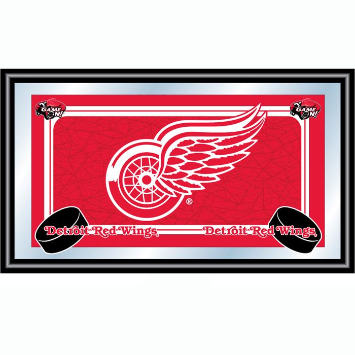 Trademark NHL Detroit Redwings Framed Team Logo Mirror at Kmart.com