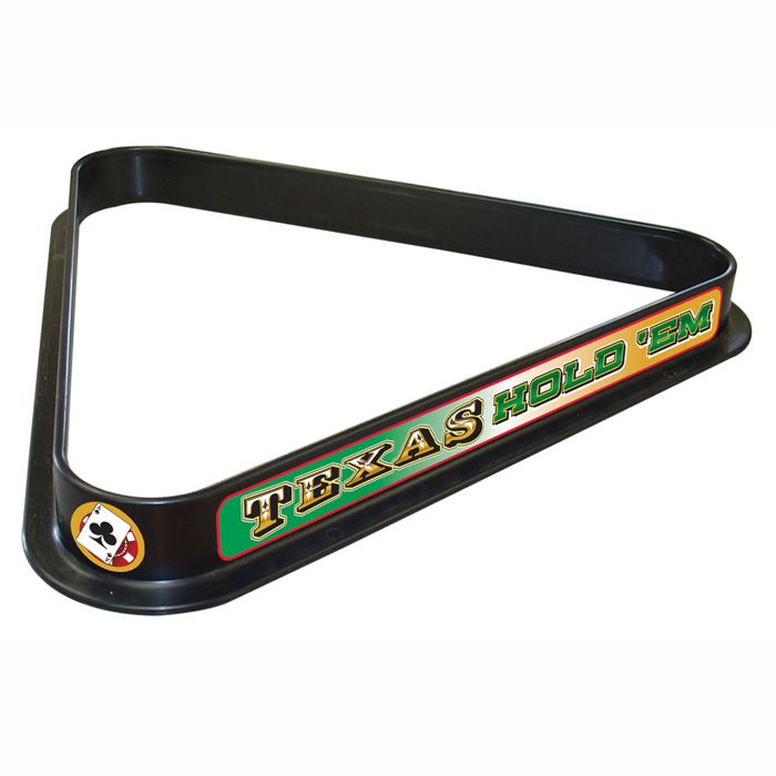 Trademark Texas Hold 'em Billiard Ball Triangle Rack at Kmart.com