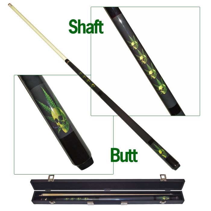 Trademark Pot Smoking Skull Billiard Hardwood Pool Cue Stick at Kmart.com