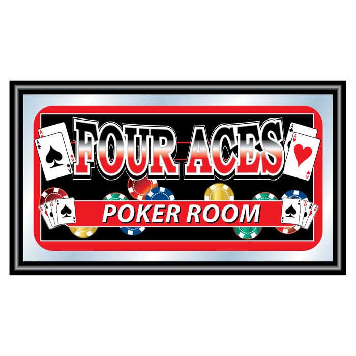 Trademark Four Aces Mirror - POKER ROOM at Kmart.com