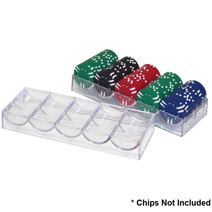 Trademark 10 Clear Acrylic Poker Chip Racks at Kmart.com