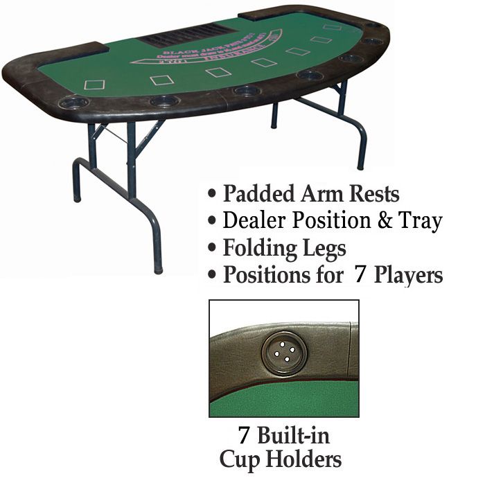 Trademark Full Size Folding Blackjack Table at Kmart.com