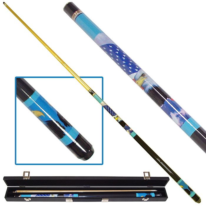 Trademark American Bald Eagle Billiard Hardwood Pool Cue Stick at Kmart.com