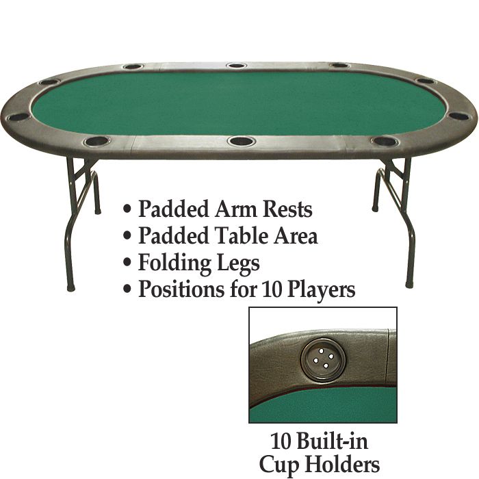 Trademark 96 Inch Hold'em Table without Dealer Position at Kmart.com