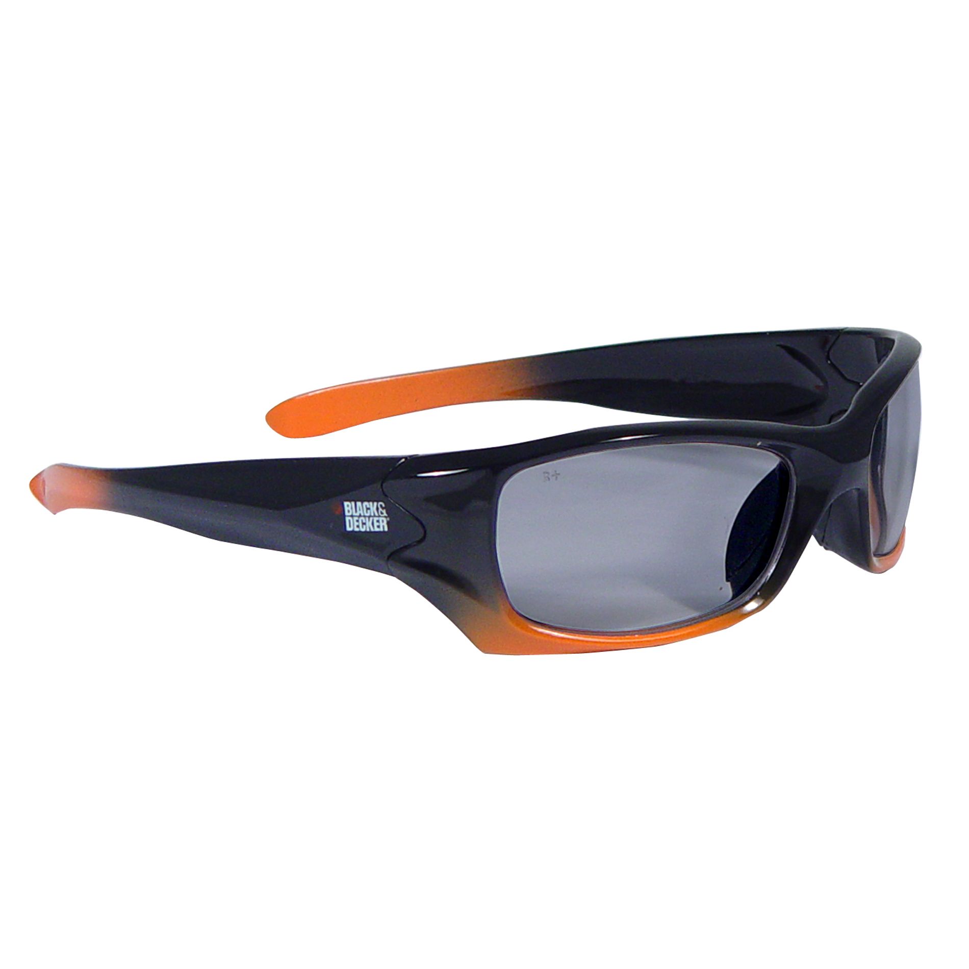 BLACK+DECKER High Performance Safety Eyewear with Wrap Around Frame - Smoke Lens
