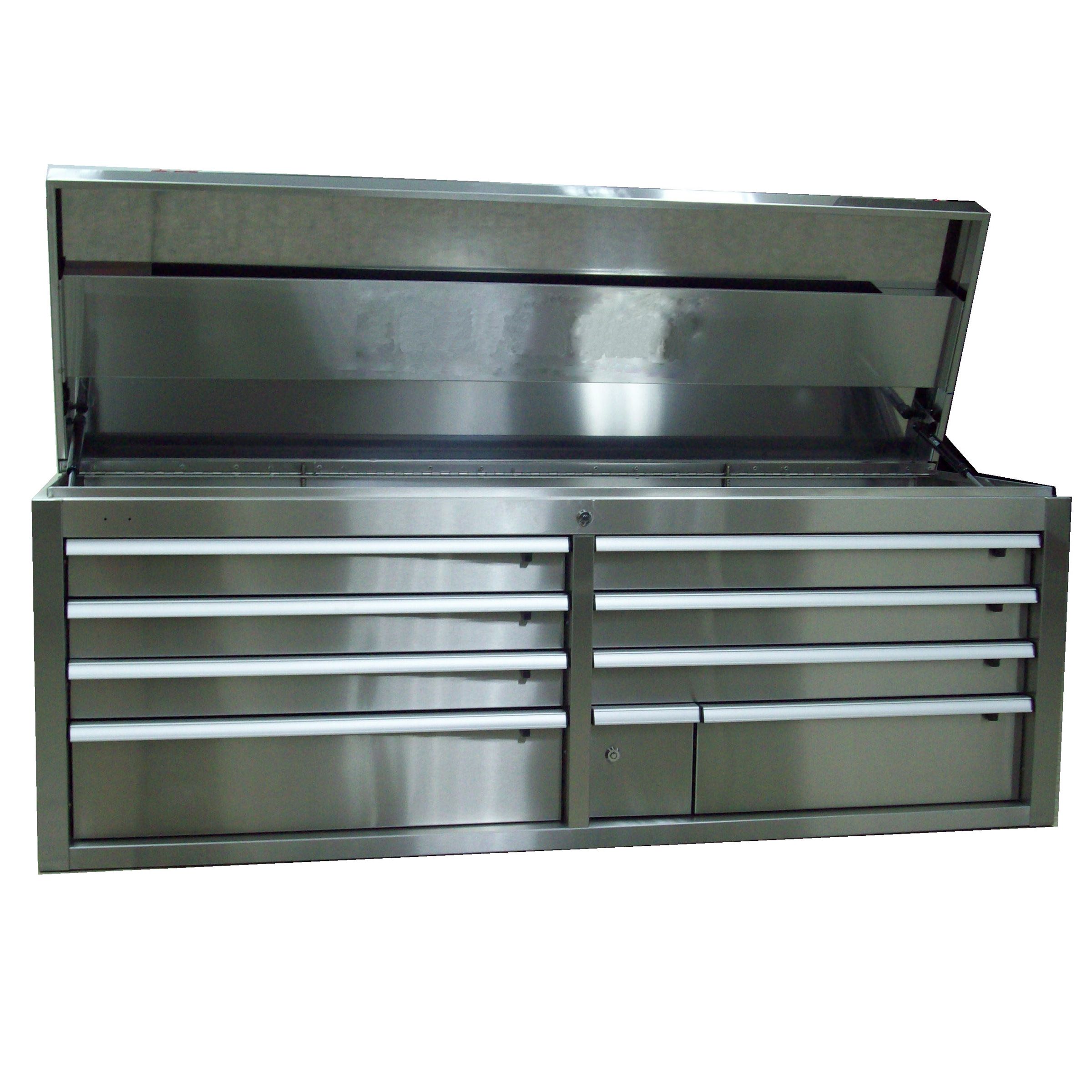 56 in. 9-Drawer Protect-Itฎ Stainless Steel Chest - Classic