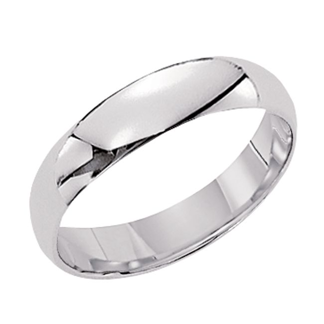 Orange Blossom 3Mm Mens 14Kt Wg Wed Band at Kmart.com