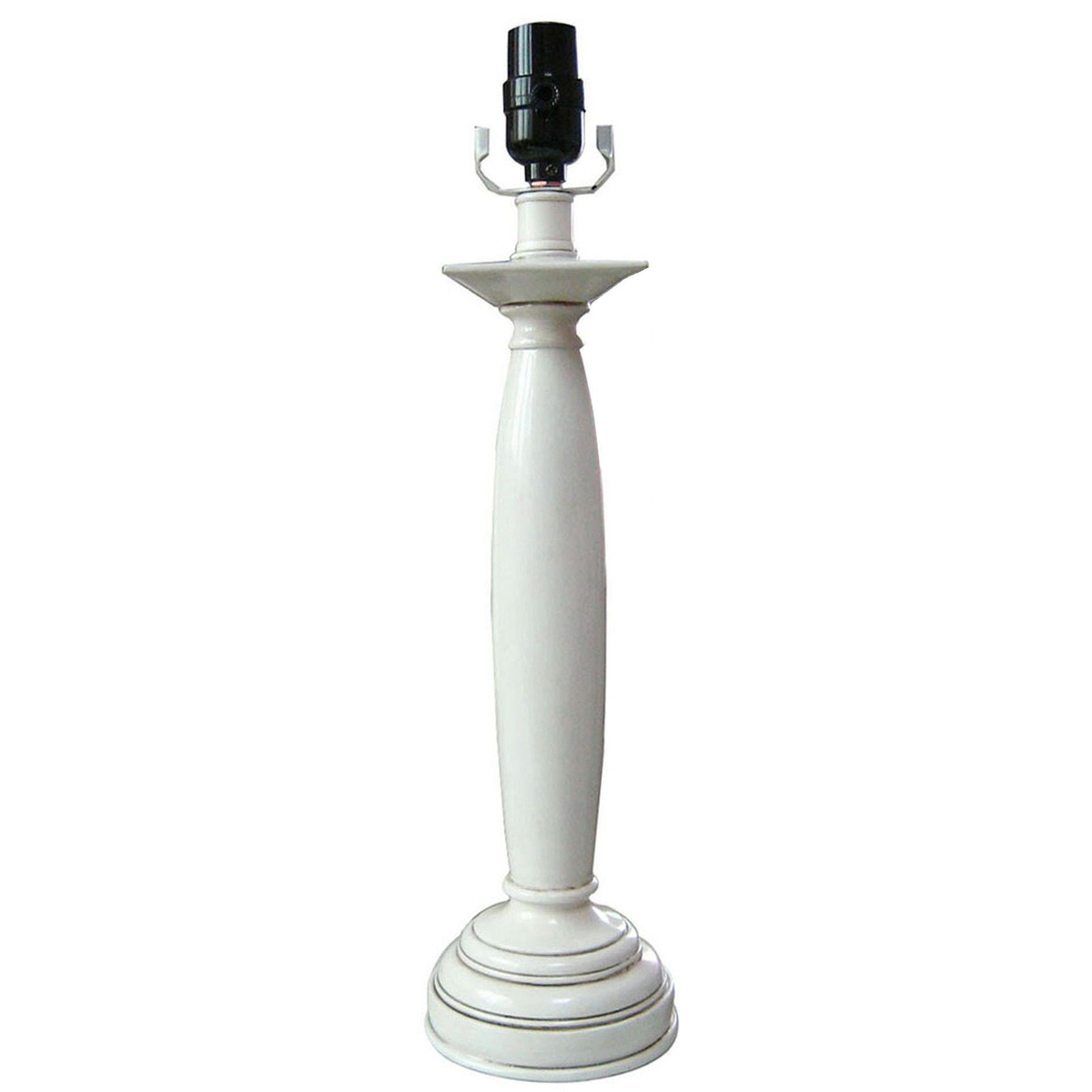 Essential Home&nbsp; White Candlestick Lamp