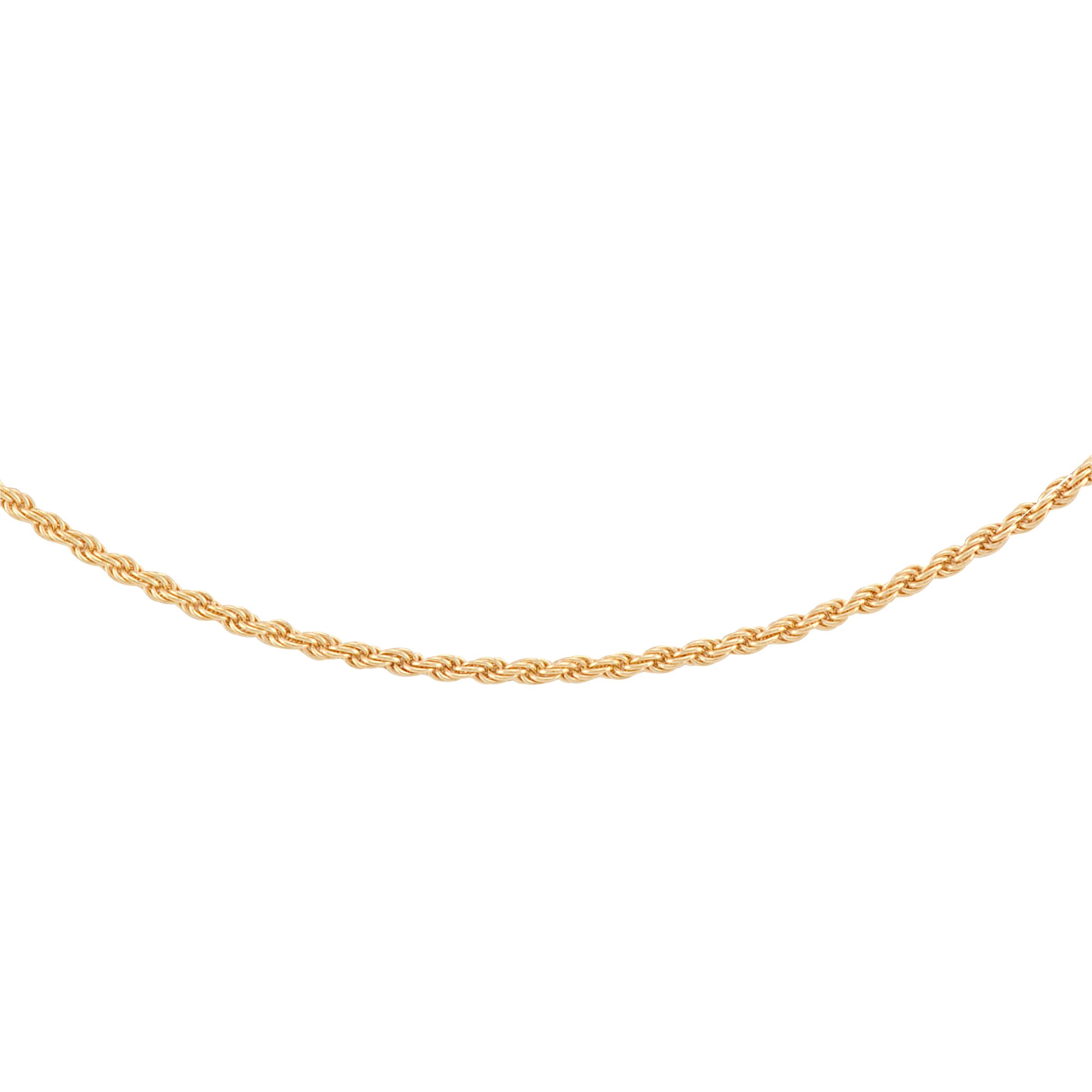 20" Corda Chain Necklace. 24K Yellow Gold over Sterling Silver at Sears.com