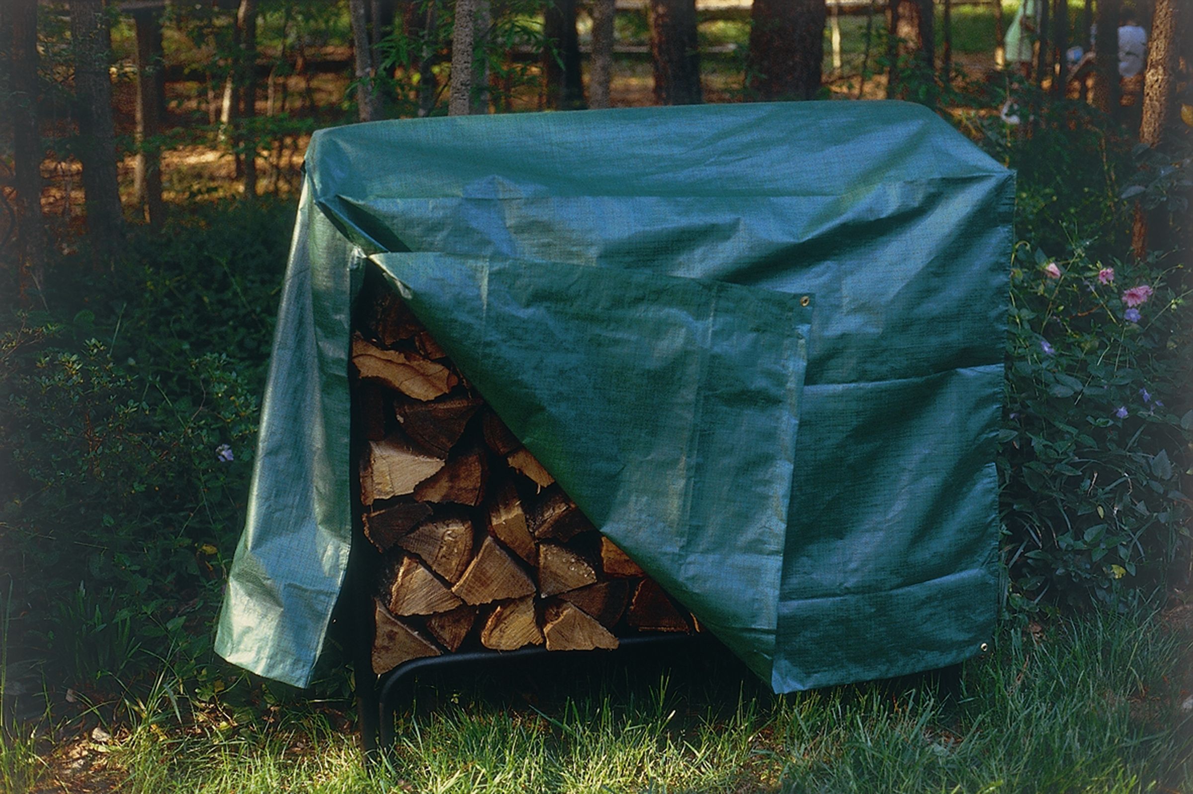 LARGE WOOD PILE COVER