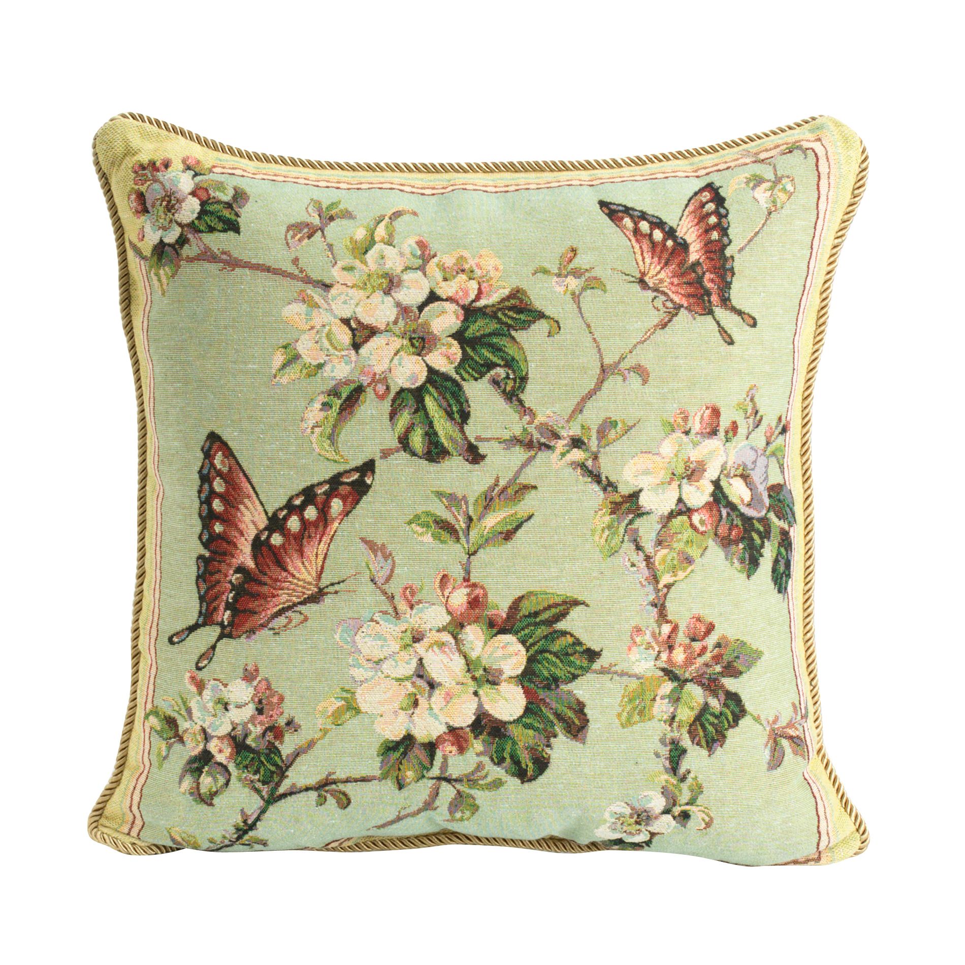 Essential Home Butterfly Tapestry Decorative Pillow - 20in. x 20in. - Home - Home Decor ...