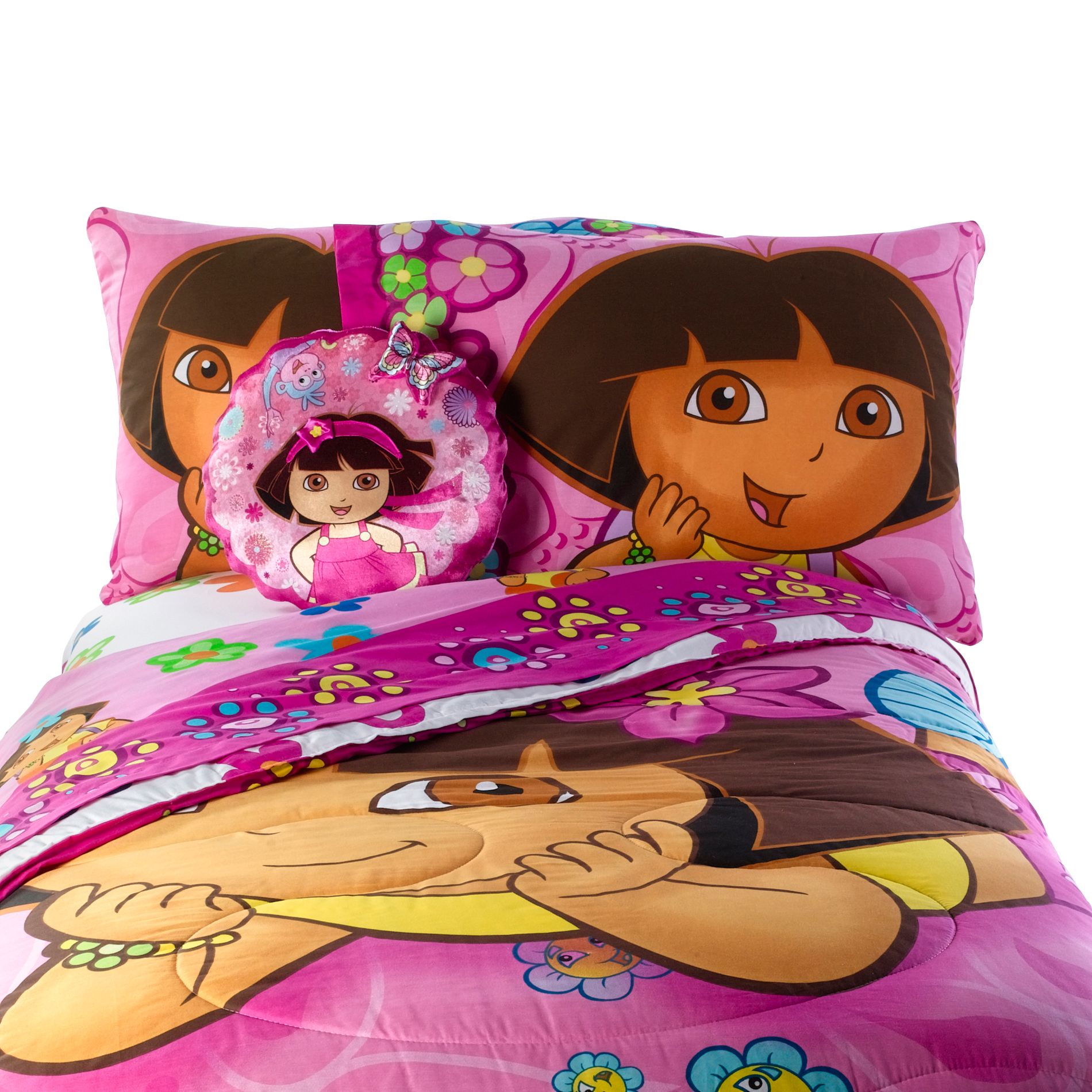 Dora Friendly Outing Decorative Pillow                                                                                          