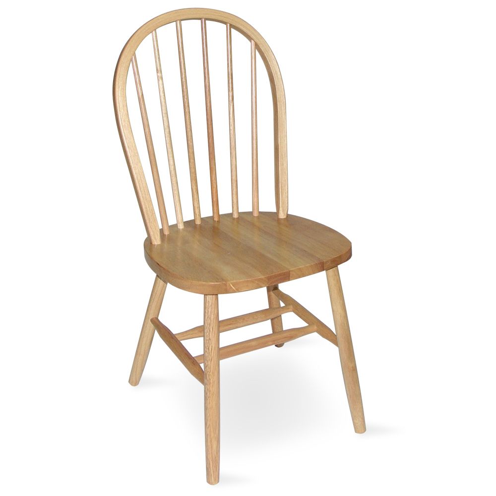 International Concepts 37" High Spindle Back Chair - Plain Legs