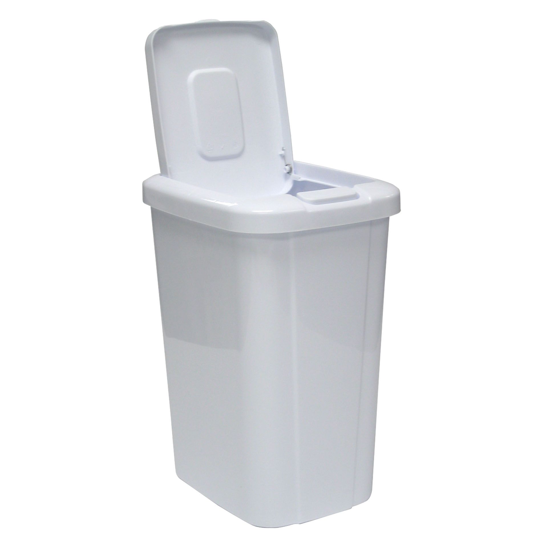 53 Quart Wastebasket With Touch Lid Black Home Kitchen Kitchen