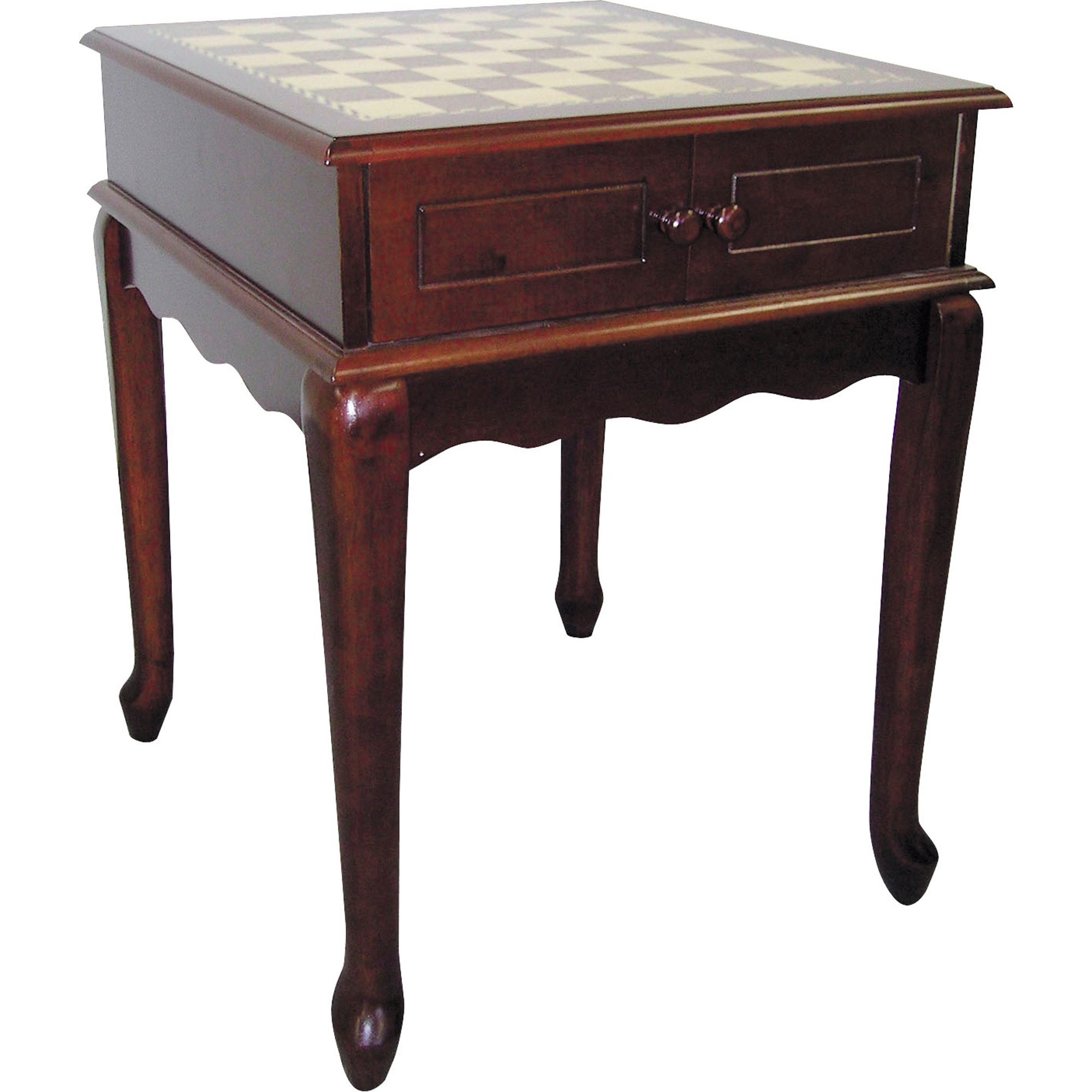 Ore International H35 Cherry Chess Table