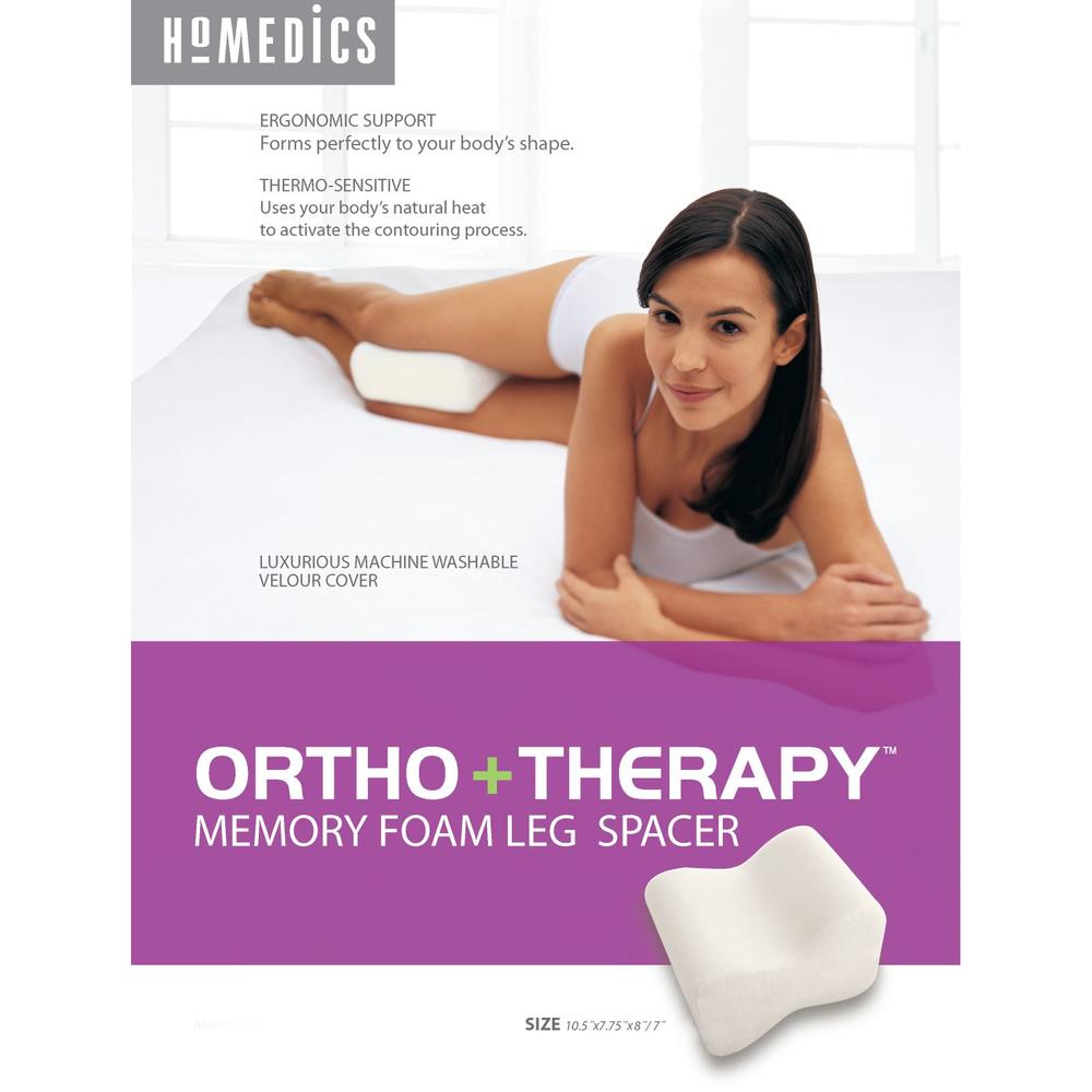 HoMedics  Plus Therapy Memory Foam Leg Spacer, 1 each