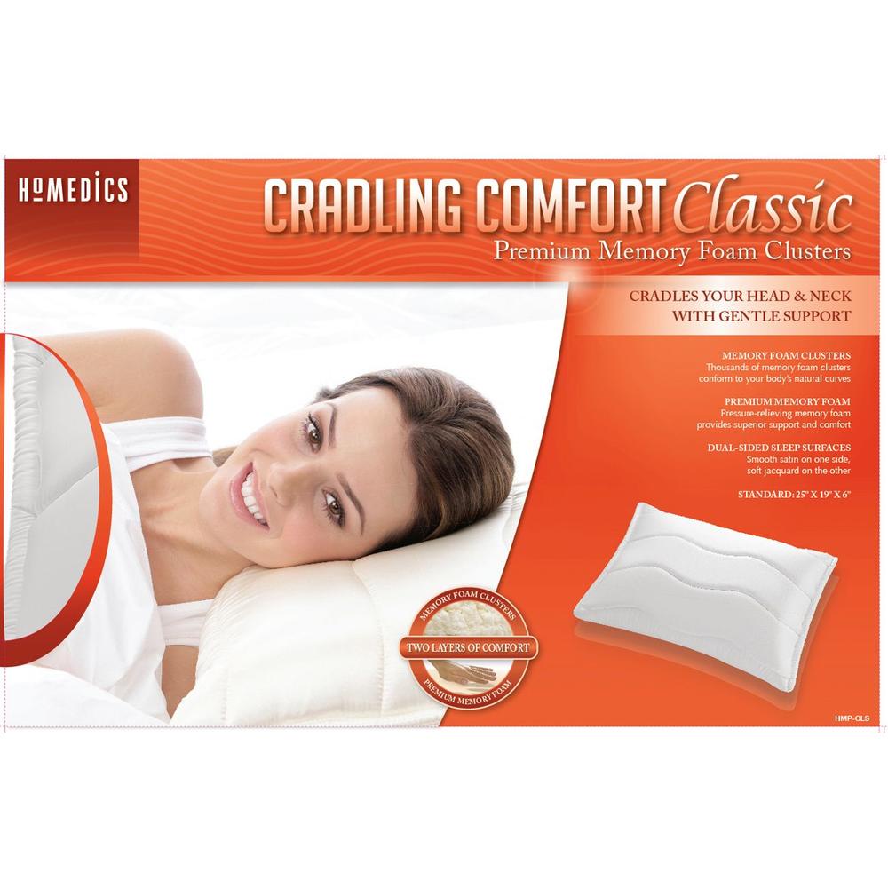 HoMedics Cradling Comfort Classic Pillow