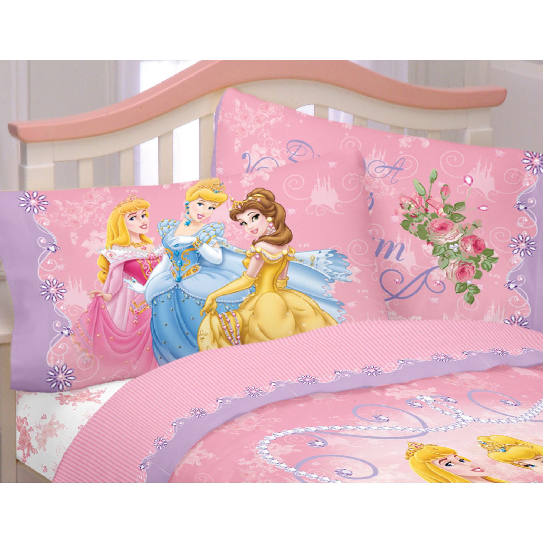 Loving Hearts Princess Pillowcase                                                                                               