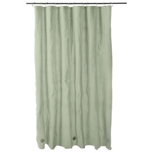 Essential Home Shower Stall Curtain Liner Heavy Duty White Vinyl ...