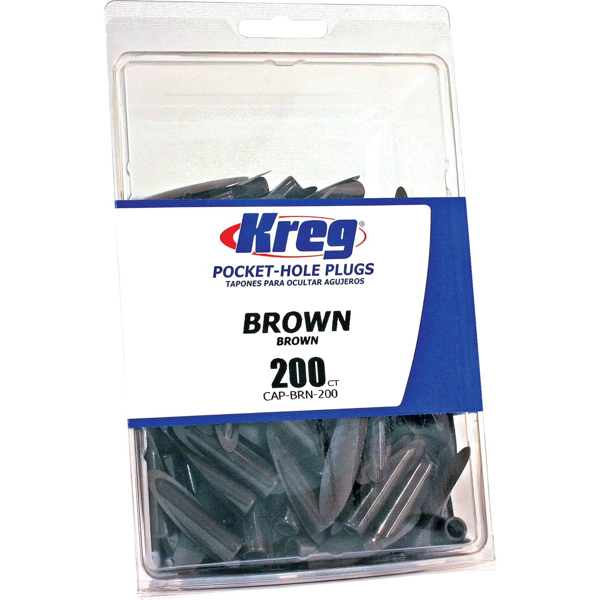 Kreg Brown Plastic Plugs - 200 count at Kmart.com