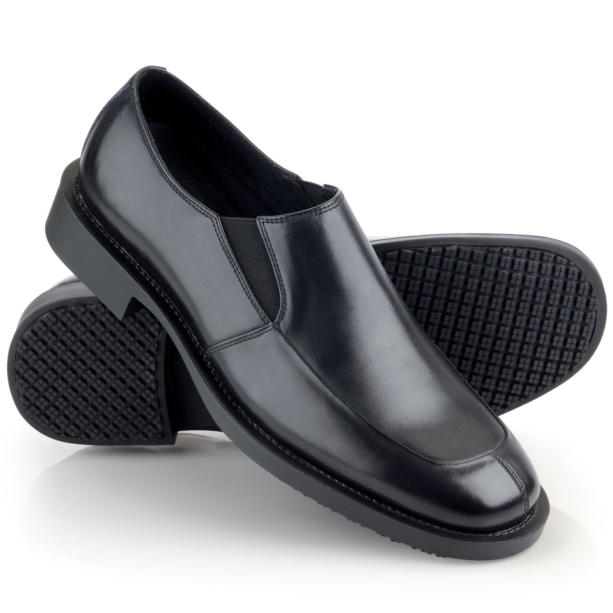 Shoes For Crews Black, slipresistant dress style