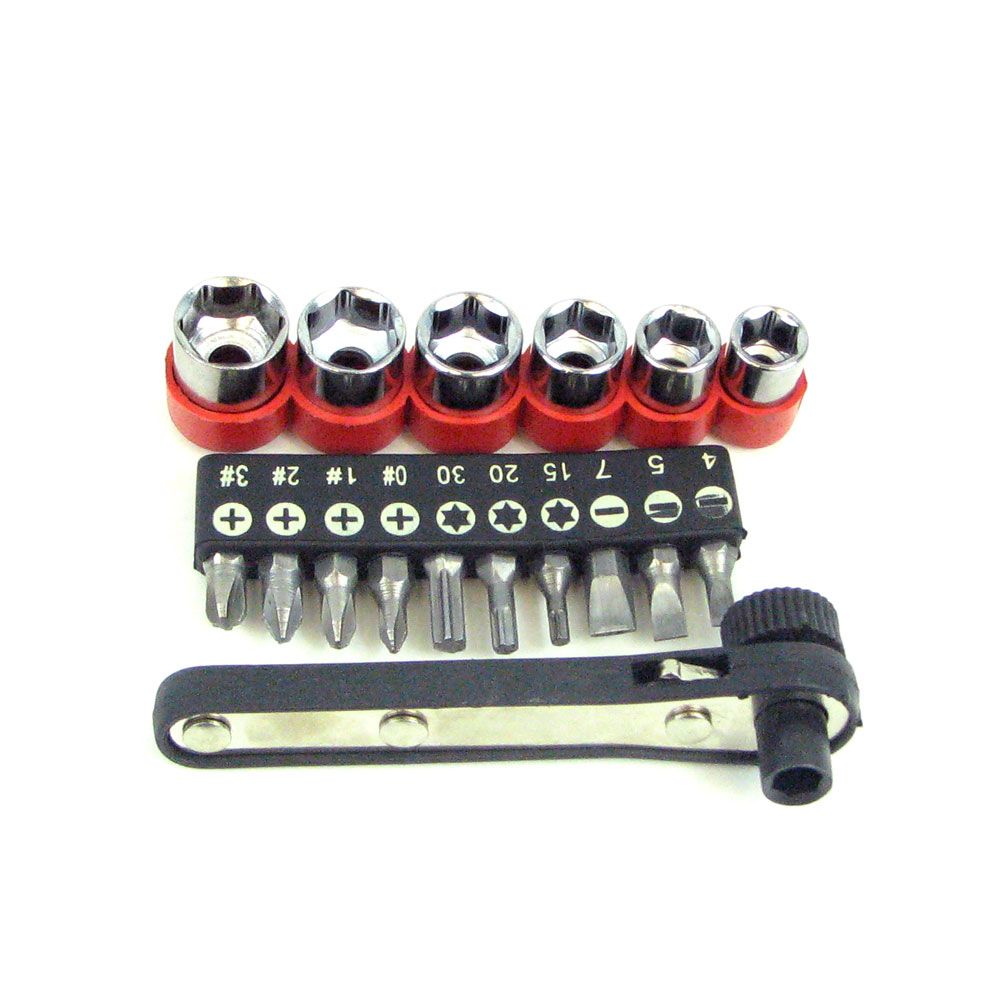 Stalwart 17 piece Deluxe Mini-Ratchet Screwdriver Socket Set at Sears.com