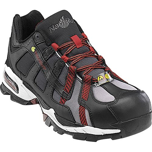 Men's N1317 Alloy Lite (Steel Toe) ESD Work Athletic Shoe - Black
