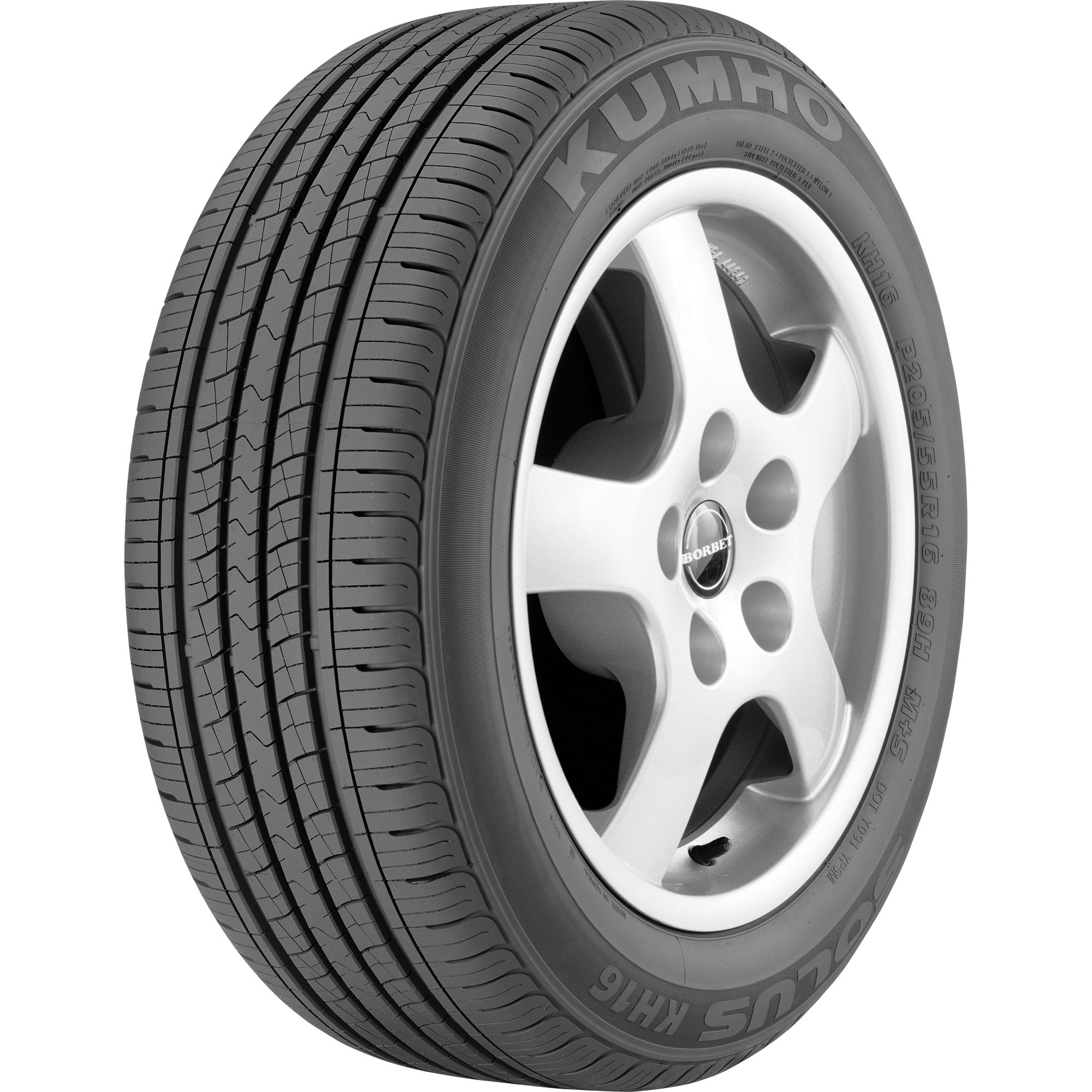  Kumho SOLUS KH16 Tire - P195/60R15 87H BSW 