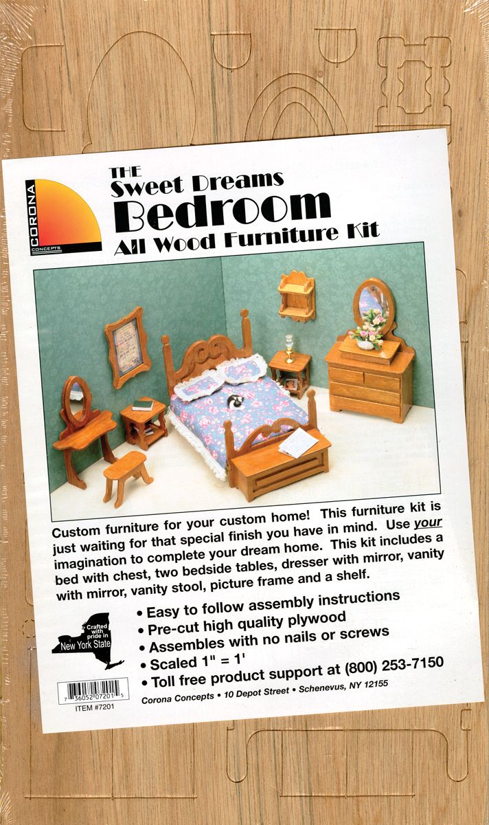 UPC 050534072011 product image for Greenleaf Bedroom -Furniture Kit | upcitemdb.com