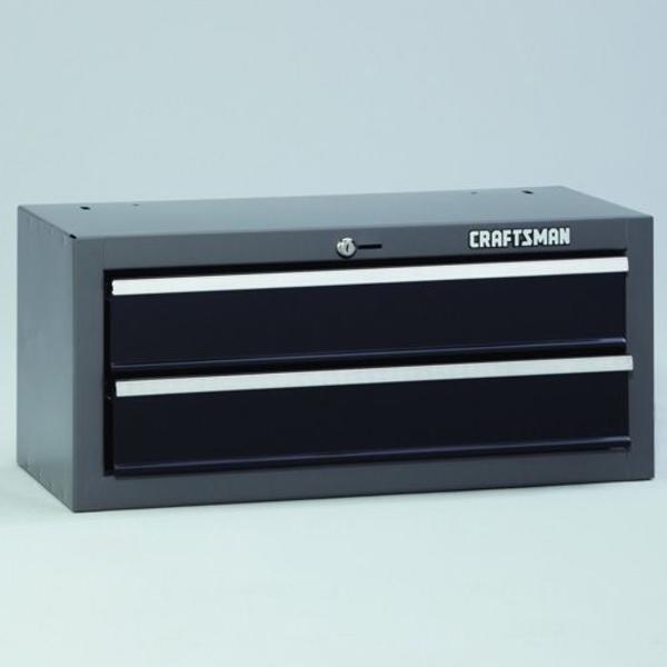 Craftsman 12732 26 Wide 2 Drawer Basic Middle Chest Platinum