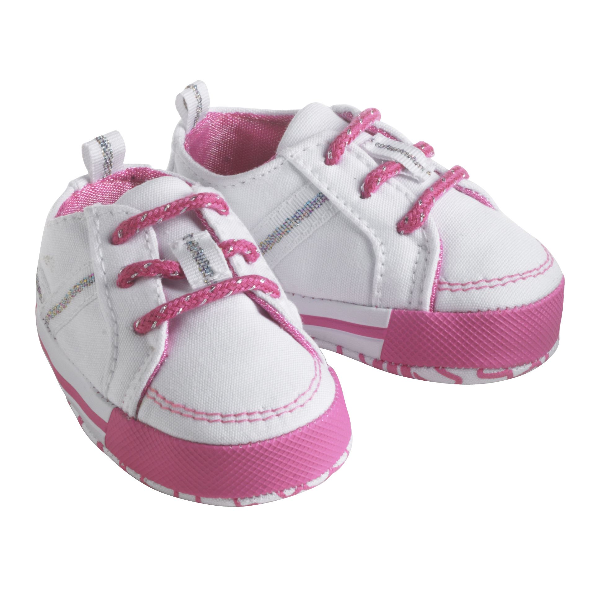 Little Wonders Infant Girl's Soft Sole Lace-Up Shoes at Kmart.com