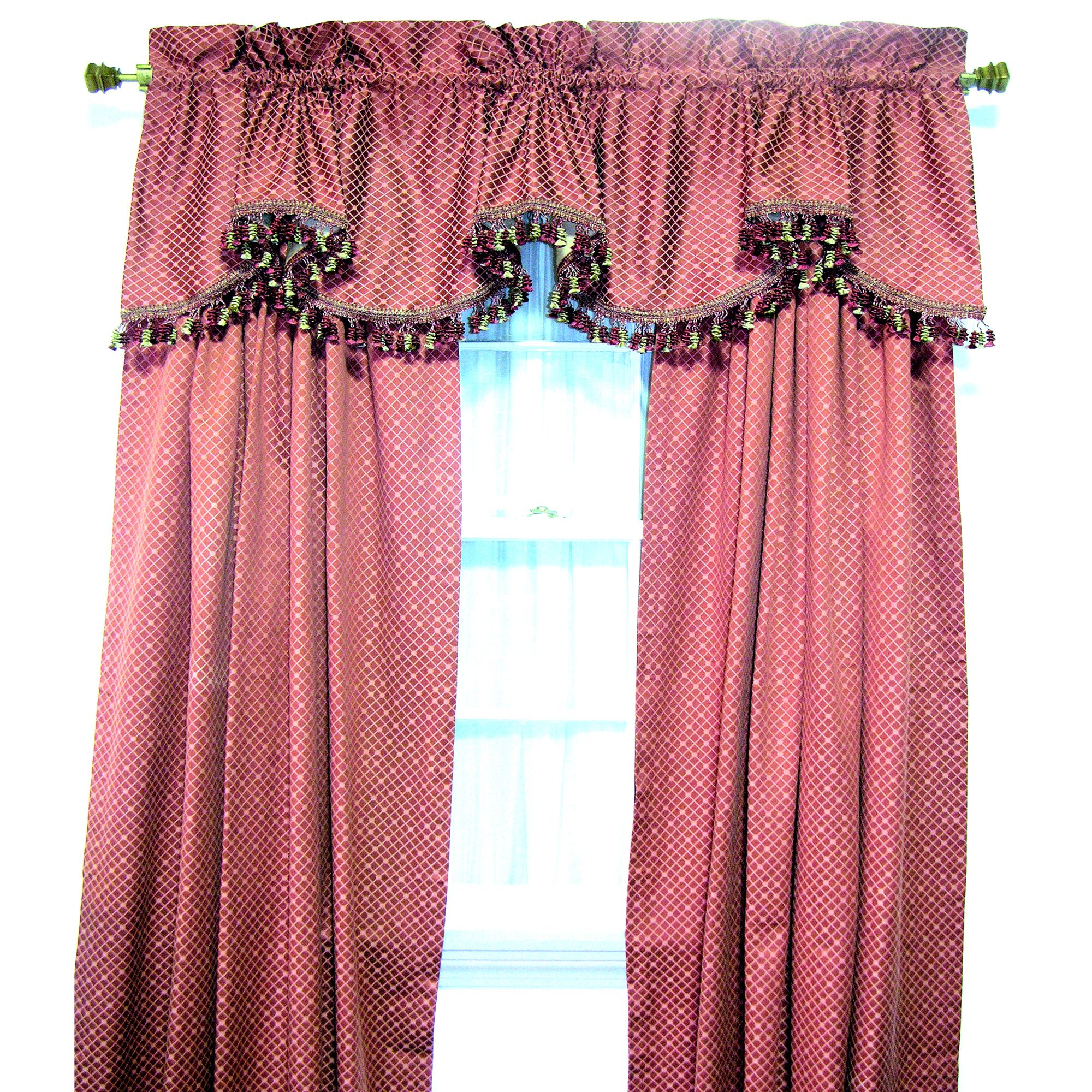 Delizia Window Tailored Valance, 75 X 16