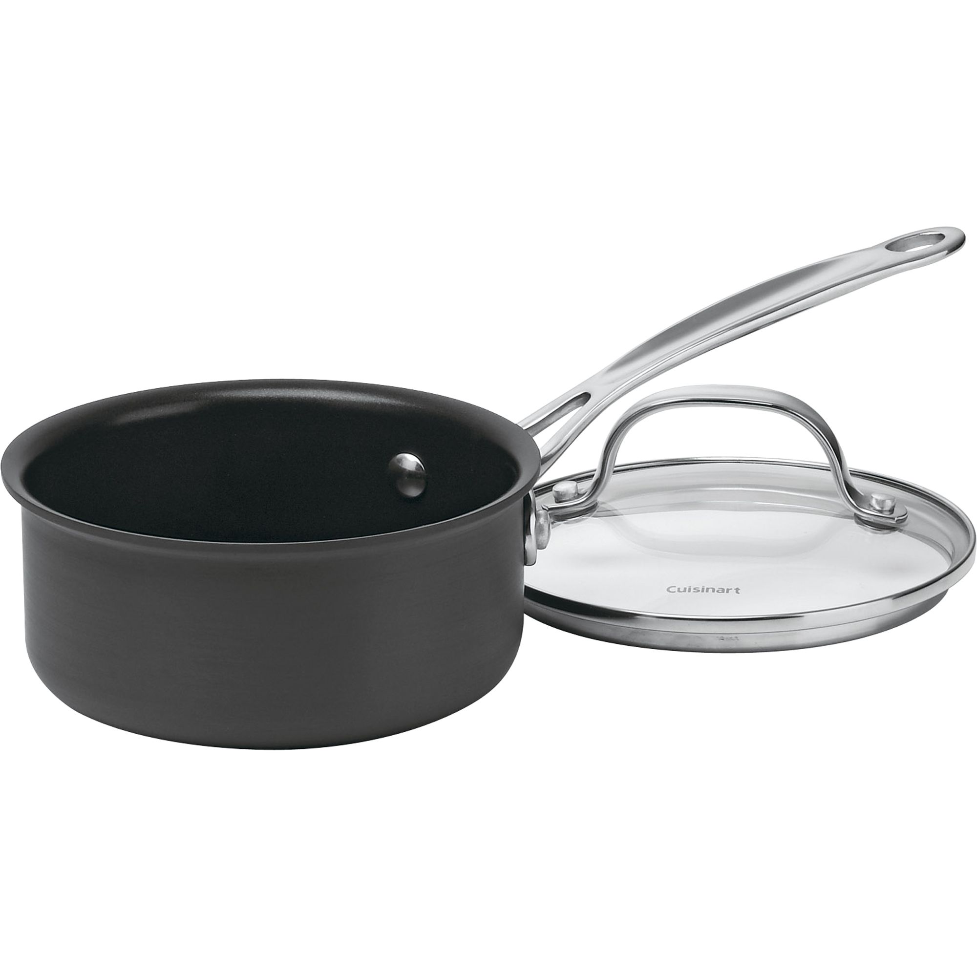 Cuisinart 619-14 Chef's Classic Hard Anodized Non-stick 1-Quart Saucepan w/Cover