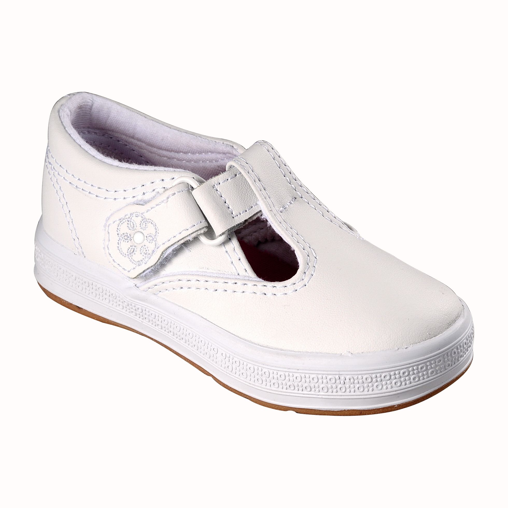 Toddler Girls' Daphne T-Strap Shoe - White